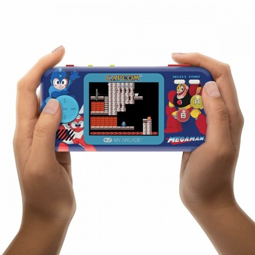 Портативная видеоконсоль My Arcade Pocket Player PRO - Megaman Retro Games Синий image 3