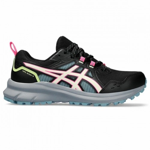 Running Shoes for Adults Asics Trail Scout 3 Lady Black image 3
