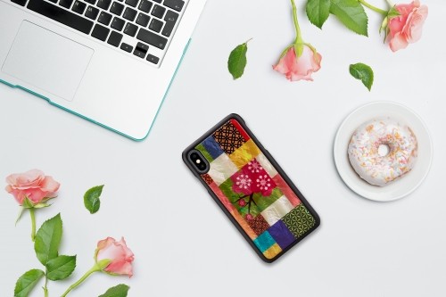 iKins SmartPhone case iPhone XS Max cherry blossom black image 4