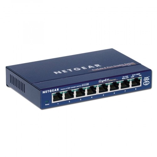 Switch NETGEAR ProSafe GS108 (8 x 10/100/1000Mbps, Desktop, Auto-sensing per port) Retail image 4