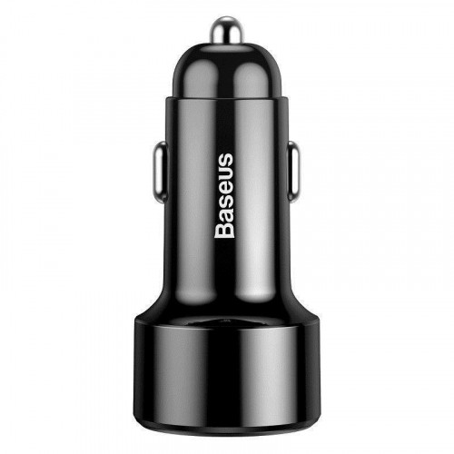 Baseus Magic Series Автомобильное зарядное устройство с LCD / PPS / QC4+ / PD / 45W / 6A / Черное image 4