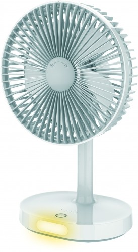 Platinet rechargeable fan 3000mAh, white/grey (45242) image 4