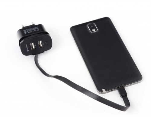 Зарядка Platinet 2xUSB 3,4A + кабель USB-C (44654) image 4
