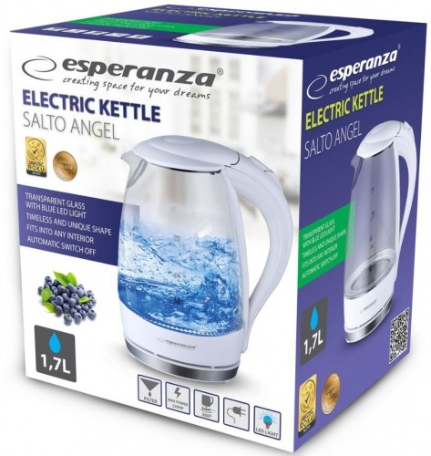 Electric kettle Esperanza EKK011W image 4