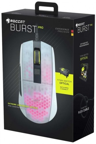 Roccat мышь Burst Pro, белая (ROC-11-746) image 4