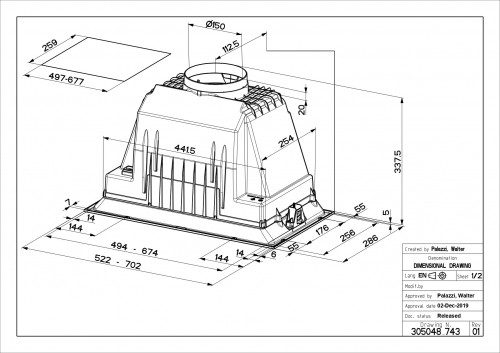 Hood Faber Inka Plus HCS X A70 image 4