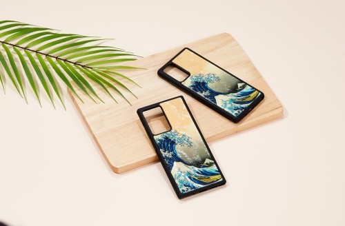 iKins case for Samsung Galaxy Note 20 great wave off image 4