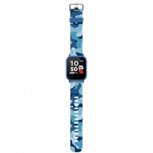 Canyon kids smart watch, 1.3 inches IPS full touch screen, blue plastic body, IP68 waterproof, BT5.0, multi-sport mode, built-in kids game, compatibility with iOS and android, 155mAh battery, Host: D42x W36x T9.9mm, Strap: 240x22mm, 33g image 4