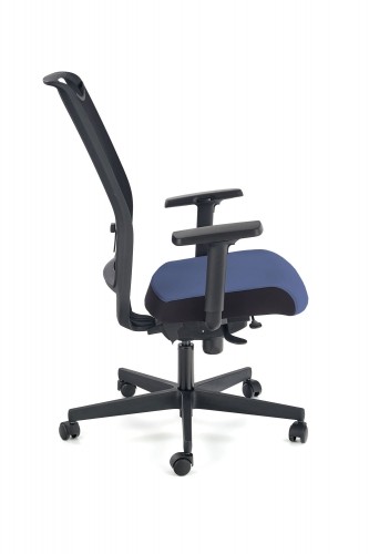 Halmar GULIETTA  office chair, color: black / blue image 4