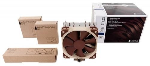 Noctua NH-U12S computer cooling component Processor Cooler 12 cm Brown, Stainless steel image 4