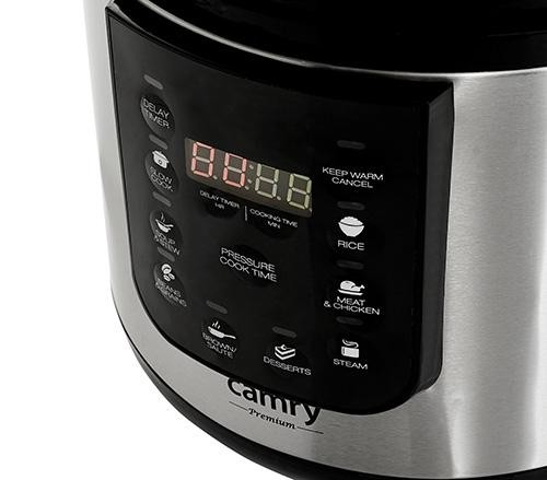 Camry CR 6409 Multicooker with pressure cooker function 6L 1500W image 4