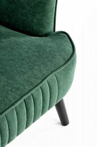 Halmar DELGADO chair color: dark green image 4
