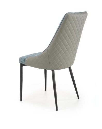 Halmar K448 chair color: blue / light grey image 4