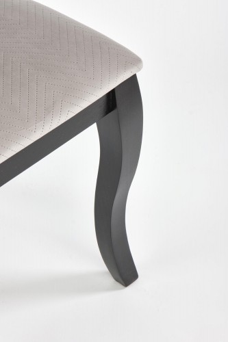 Halmar VELO chair, color: black/beige image 4