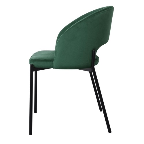 Halmar K455 chair color: dark green image 4