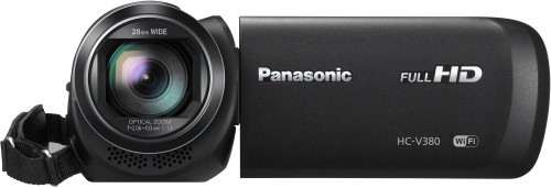 Panasonic HC-V380, melns image 4