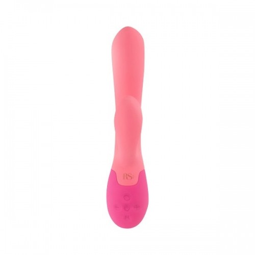 Dual Stimulation Vibe Rianne S Essentials Xena Rabbit Coral Pink image 4
