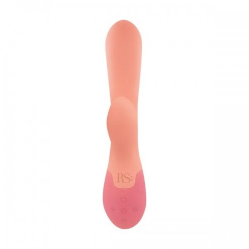 Dual Stimulation Vibe Rianne S Essentials Xena Rabbit Orange Coral image 4