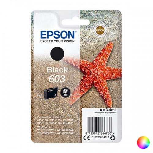 Картридж с оригинальными чернилами Epson 603 image 4