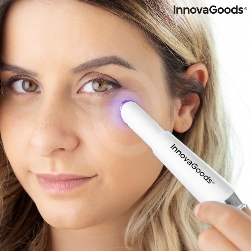 Anti-ageing Eye Massager with Phototherapy, Thermotherapy and Vibration Therey InnovaGoods image 4