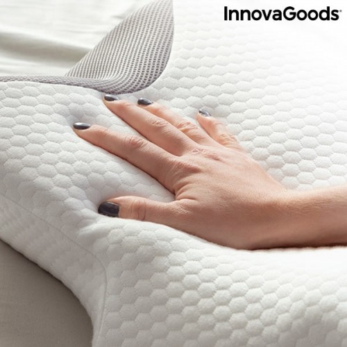 Viscoelastic Neck Pillow with Ergonomic Contours Conforti InnovaGoods image 4