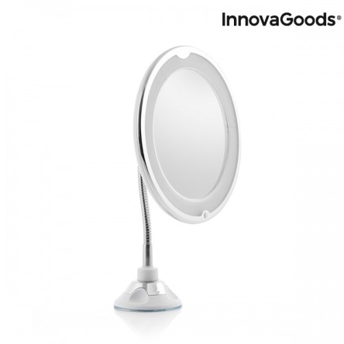 LED magnifying mirror with Flexible Arm and Suction Pad Mizoom InnovaGoods image 4
