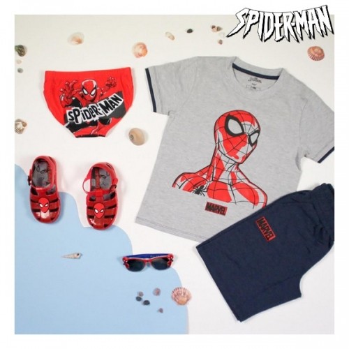 Bērnu Peldkostīms Spiderman Sarkans image 4