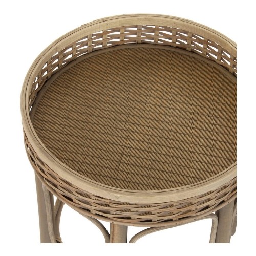 Side table DKD Home Decor 8424001811281 49 x 49 x 55 cm Natural image 4