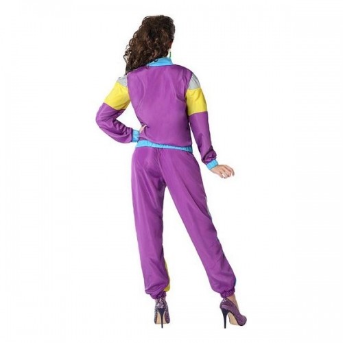 Bigbuy Carnival Маскарадные костюмы для взрослых 80-е годы Фиолетовый image 4
