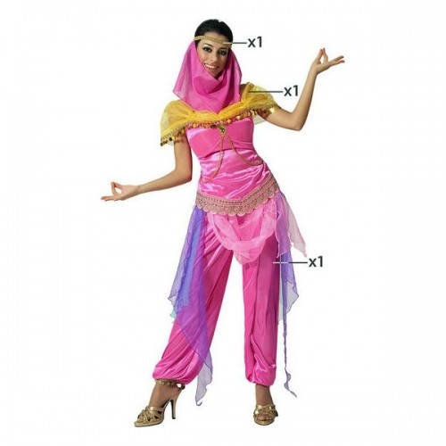 Costume for Adults Pink Arab Princess image 4