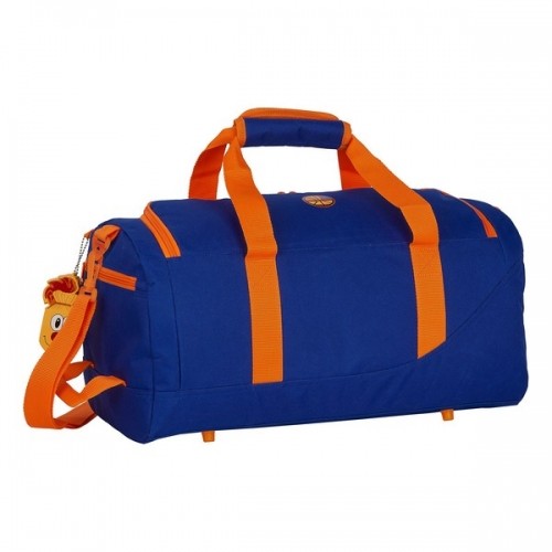 Sports bag Valencia Basket Blue Orange (50 x 25 x 25 cm) image 4