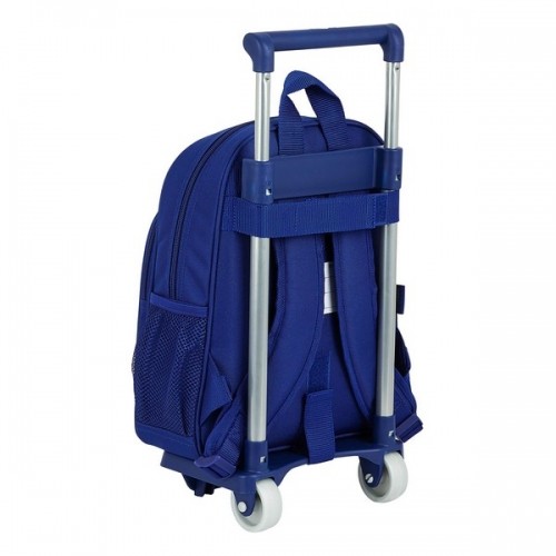 School Rucksack with Wheels 705 F.C. Barcelona (27 x 10 x 67 cm) image 4