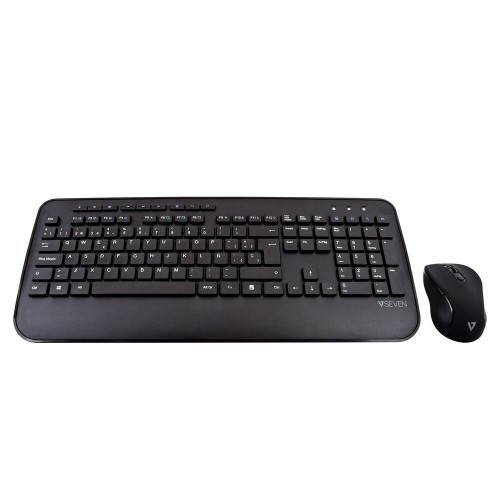 Keyboard and Mouse V7 CKW300ES Spanish Qwerty Spanish image 4