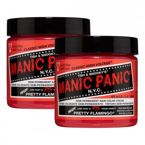 Permanent Dye Classic Manic Panic ‎HCR 11023-2pk Pretty Flamingo (118 ml) image 4
