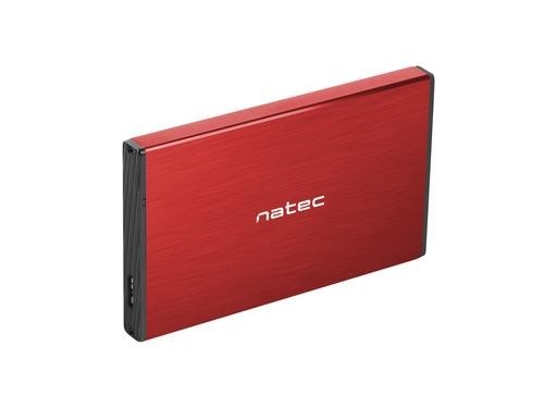 NATEC Rhino GO HDD/SSD enclosure Red 2.5&quot; image 4