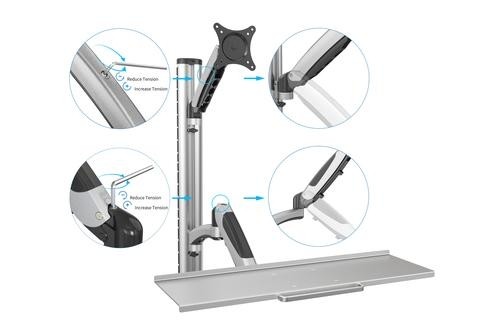 Digitus Flexible wall mount for workspaces image 4