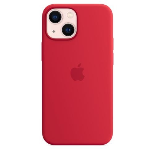 Apple iPhone 13 mini Silicone Case with MagSafe – (PRODUCT)RED image 4
