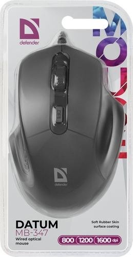 Defender Datum MB-347 mouse USB Type-A Optical 1600 DPI image 4