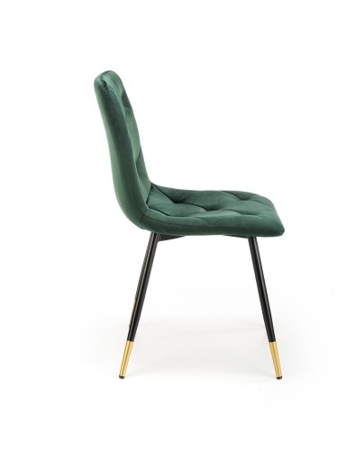 Halmar K438 chair color: dark green image 4