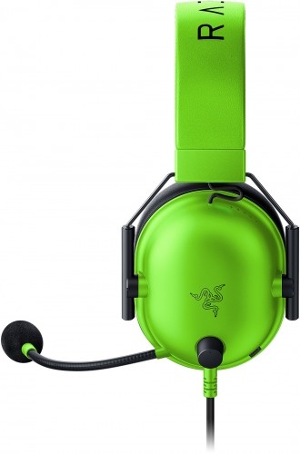 Razer наушники+ микрофонBlackShark V2 X, green image 4