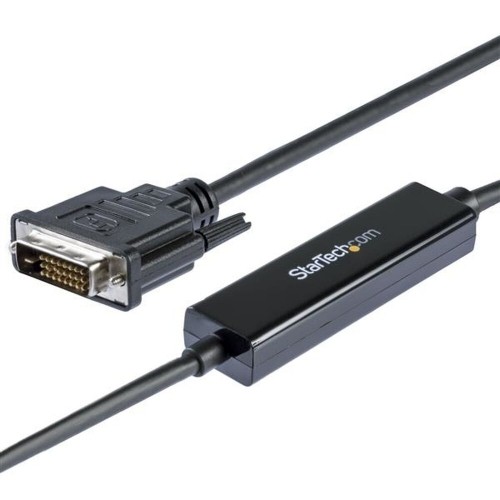 USB C uz DVI-D Kabelis Startech CDP2DVIMM1MB         Melns 1 m image 4