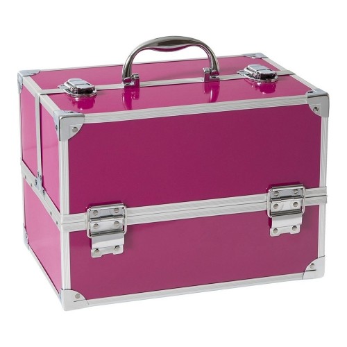 Bigbuy Beauty макияжный набор Чемодан Розовый профессиональный (100 pcs) image 4
