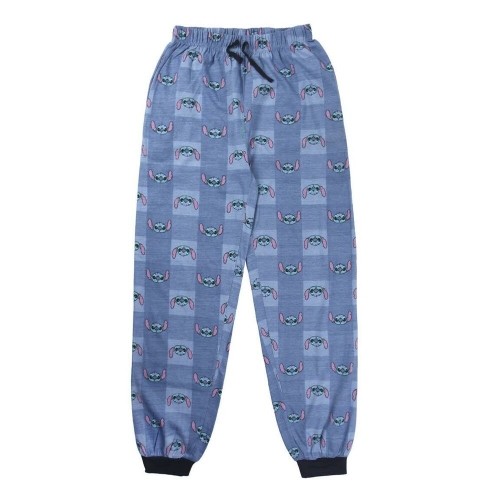 Pyjama Stitch Men Blue (Adults) image 4