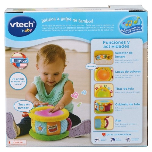 Interactive Toy Vtech Baby Drum (ES-EN) image 4
