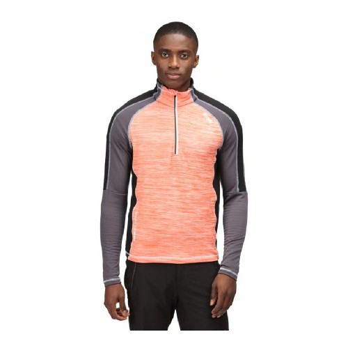 Подкладка из флиса Regatta Hepley Lightweight Half-Zip Лососевый image 4