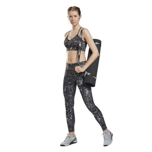 спортивные колготки Reebok Workout Ready Printed Чёрный image 4