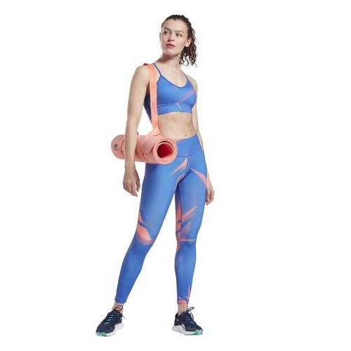 спортивные колготки Reebok MYT Printed Синий image 4