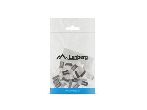 Lanberg PLS-6020 wire connector RJ-45 Stainless steel, Transparent image 4