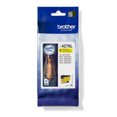 Brother LC-427XLY ink cartridge 1 pc(s) Original High (XL) Yield Yellow image 4