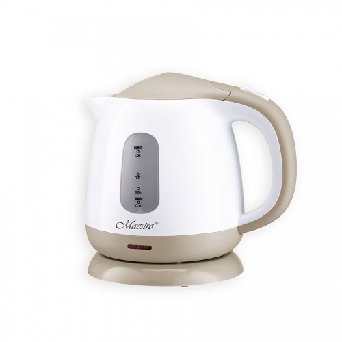 Electric kettle Maestro MR-012, white and beige image 4